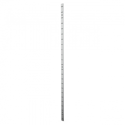 8500 - Upright with direct wall fixing, tube 50x20 mm.